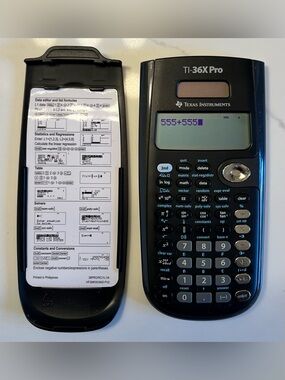 Texas Instruments TI-36X Pro Scientific Calculator in Black